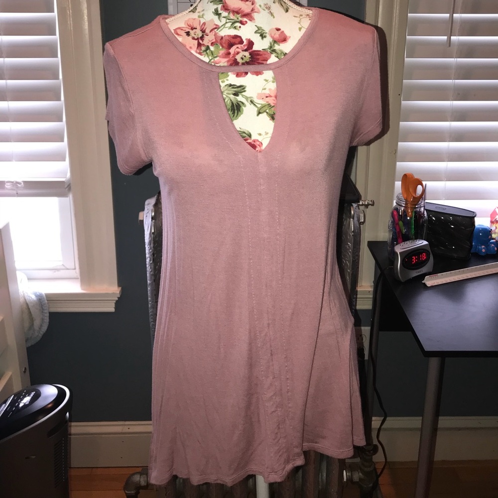 Pink dress shirt